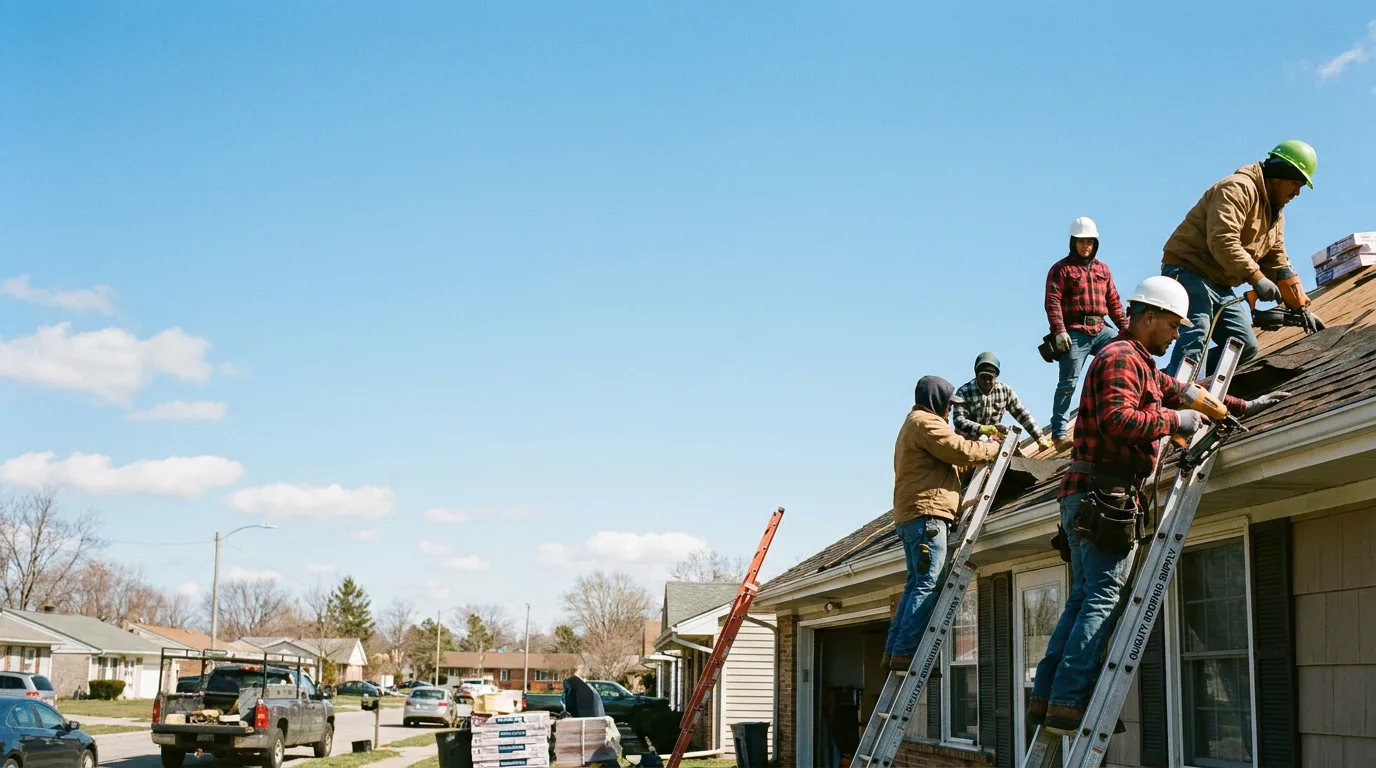 Roofing in Destrehan, LA near me